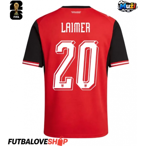 Dres Rakúsko Konrad Laimer #20 Domáci MS 2026 Krátky Rukáv